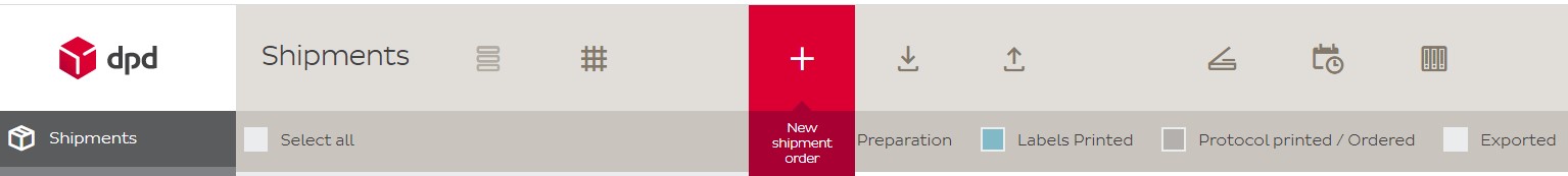 Shipment Creation - BE